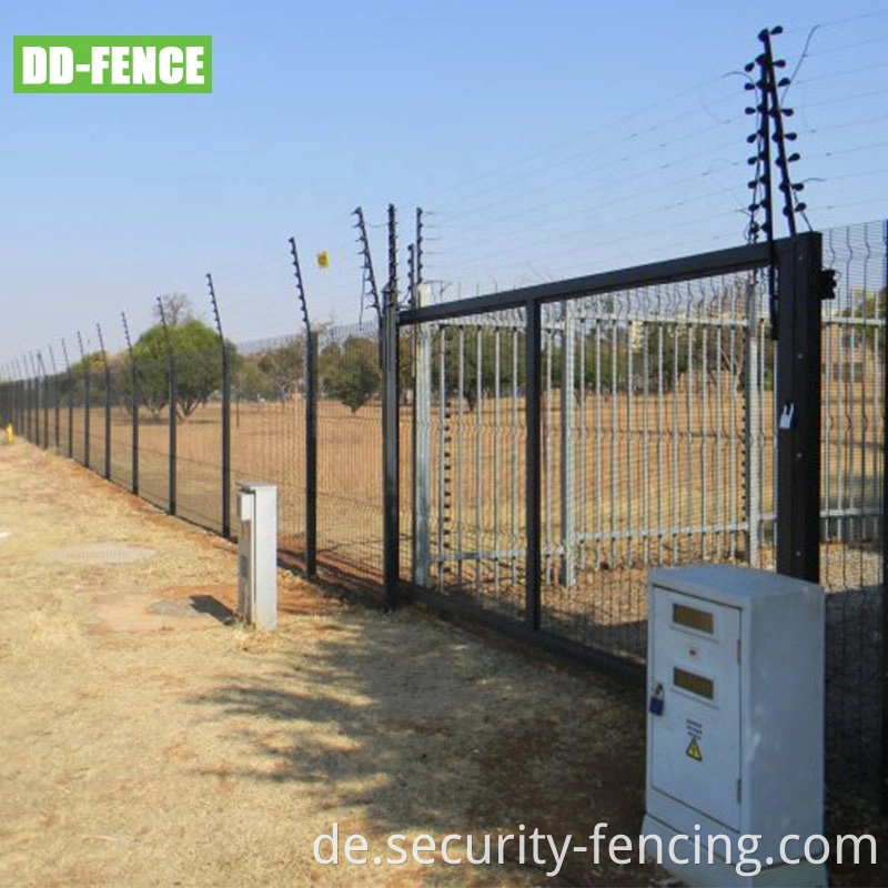 Puls Electric Zaun Intrusion Alarm System Draht Energiser Isolator Elektrische Zaunpost post